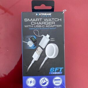 Xtreme Power Smart Watch Charger with USB-C Adapter